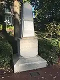 Original tombstone of Thomas Jefferson