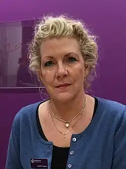 Clement at the Gothenburg Book Fair in 2016