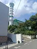 Approach with dome and minaret