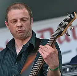 Diarmuid Dalton performing with Jesu at Primavera Sound in 2009