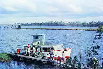Jetty, Lake Tinaroo, 1964