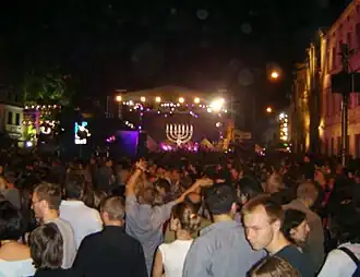 Jewish Culture Festival in Kraków, annual cultural event organized since 1988 on Szeroka Street