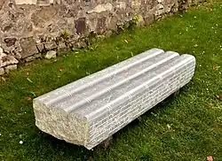 Fragment, limestone, 2001