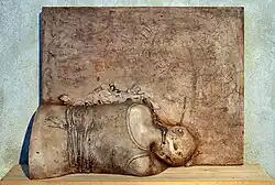 Back, patinated plaster, 1982