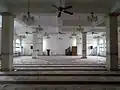 The mosque prayer hall