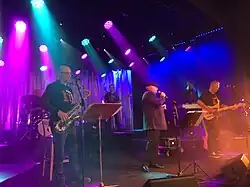 Jigs playing live in Trollhättan, 2019.