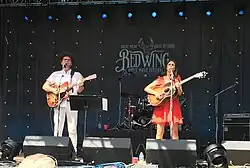 Hush Kids performing at Natural Chimneys Regional Park, Mount Solon, Virginia, July 12, 2019