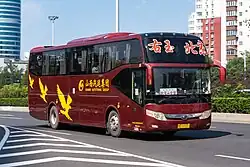 Image 38Intercity coach at Liuliqiao, connecting Beijing with Youyu. (from Intercity bus service)