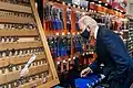 President Biden shops for pliers at a Washington, D.C. hardware store. (Schultz, 2021)