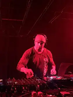 Claussell performing in Milan, Italy in 2022