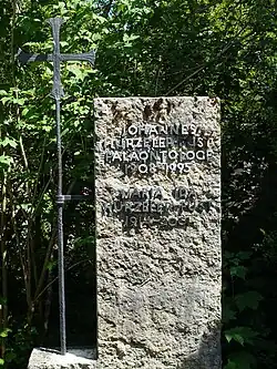 Grave of Johannes Hürzeler in Wolfgottesacker, Basel