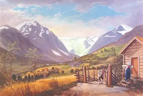 Jostedalen in Vestland.