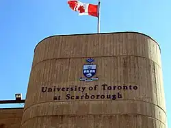 Science Wing UTSC sign