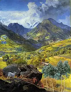 The Val d'Aosta, 1858