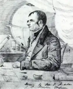 "John Cleves Symmes Jr and His Hollow Earth" by John J. Audubon, 1820