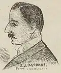1880 sketch by Carl Browne