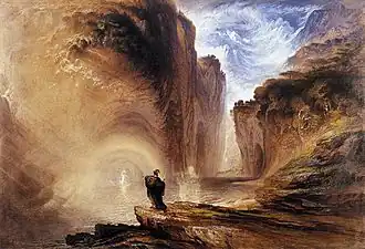 Manfred and the Alpine Witch (1837). Watercolour, 38.8 x 55.8&nbsp;cm. The Whitworth, Manchester