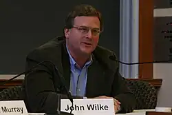 John Wilke (2008) at the Berkman Center for Internet & Society at Harvard University.