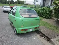 Rear view of Xebra SD