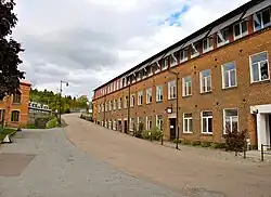 The former headquarters in Jonsered
