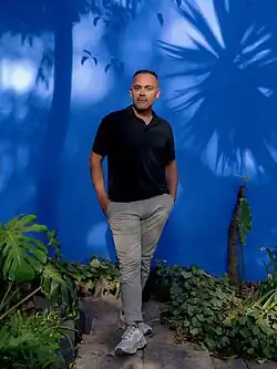 Jose Villa in a garden California