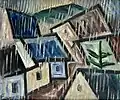 Krajina v dešti (Landscape in the rain)