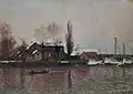 Prairie Saint-Gervais sous la neige, private collection