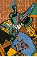 Violin and Checkerboard, 1913, Private collection