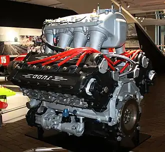 1989 Judd AV 2.65 L V8 Indy car engine