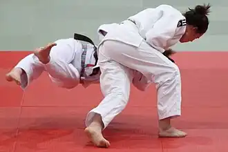 Image 24Throw during competition, leads to an ippon (from Judo)