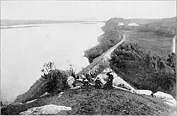 Dubuque's gravesite, 1897