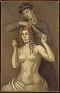 Femme coiffant une jeune fille (Mujer peinando a una joven), c. 1912–14, Museo Nacional Centro de Arte Reina Sofía, Madrid
