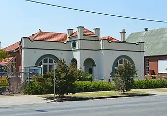 The Illabo Shire Council chambers in Junee, built in 1921