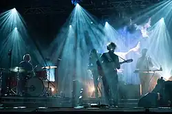 Junip performing in 2013 at Gothenburg