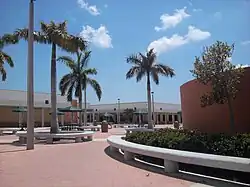Jupiter High School Courtyard, April 2012