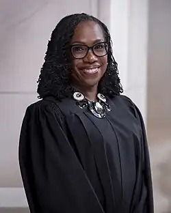 Official portrait of Associate Justice of the Supreme Court Ketanji Brown Jackson