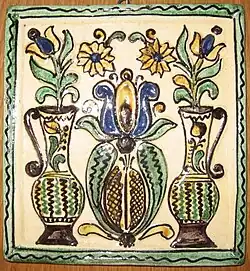Stove tile
