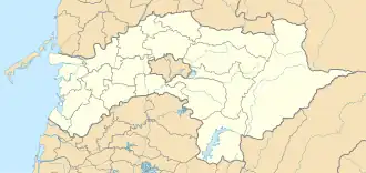 Fenqihu is located in Chiayi County