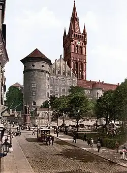 Königsberg Castle before World War I