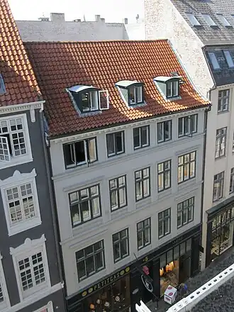 The facade in 2022