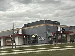 A KFC restaurant in Riga, Latvia