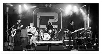Klee performing in 2010 in Brighton, England