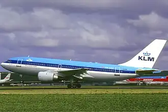 Airbus A310 in 1985