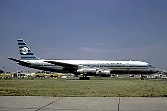 Douglas DC-8-55F in 1971