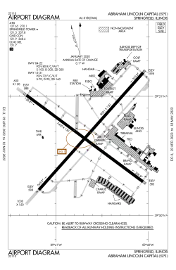 FAA airport diagram