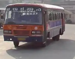 KSRTC Gramantara Sarige at Statebank bus stand,Mangalore