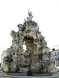 Parnas fountain in Brno by Johann Bernhard Fischer von Erlach, 1693–1695