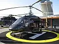 A Kamov Ka-226 with a new fuselage design at IDEX 2023