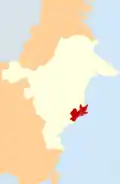 Coastal Kutai Regency (Indonesian: Kabupaten Kutai Pesisir) Proposed capital: Anggana[25]