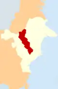 Central Kutai Regency (Indonesian: Kabupaten Kutai Tengah) Proposed capital: Kota Bangun[24]